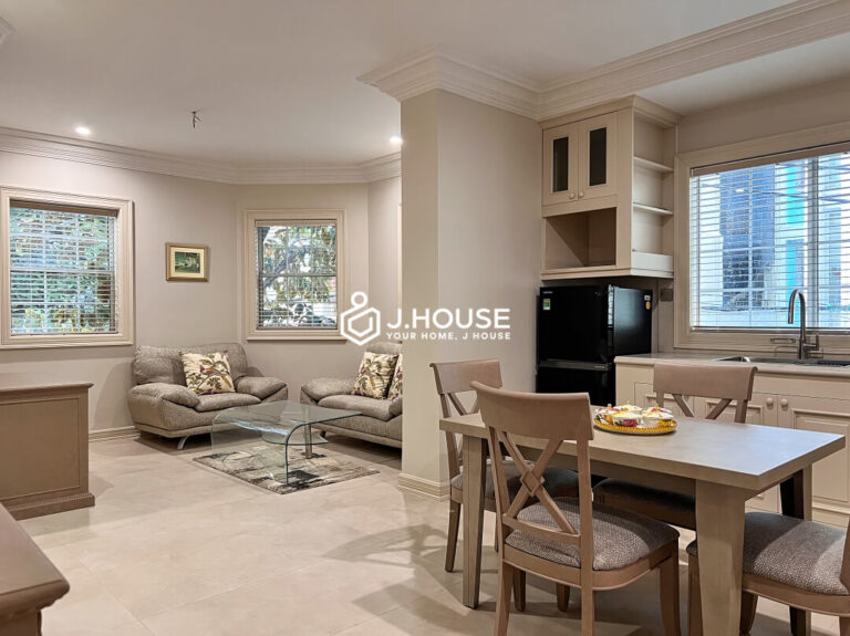 Spacious and modern 1 BR apartment at Vy Long Apartment, Phu Nhuan District, HCMC