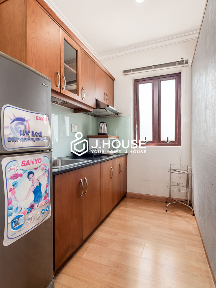 Studio apartment for rent with balcony in Binh Thanh District - Chi's Apartment