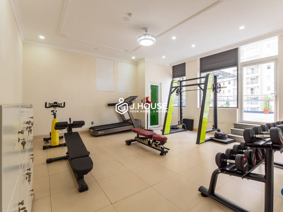1BR apartment for rent, balcony at Sol Apartment, Thao Dien, District 2