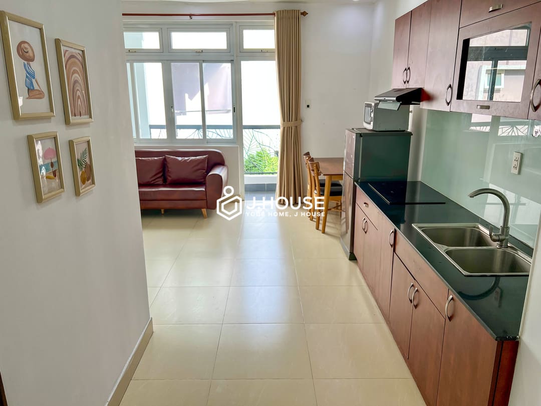 1br apartment with balcony at Cu Lao Apartment, Phu Nhuan District