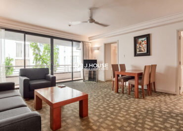 2br apartment for rent with balcony at Saigon Apartment, District 3, HCMC