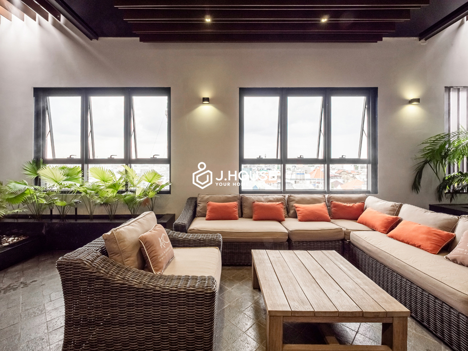2br penthouse for rent at P&H apartment, Phu Nhuan District, HCMC