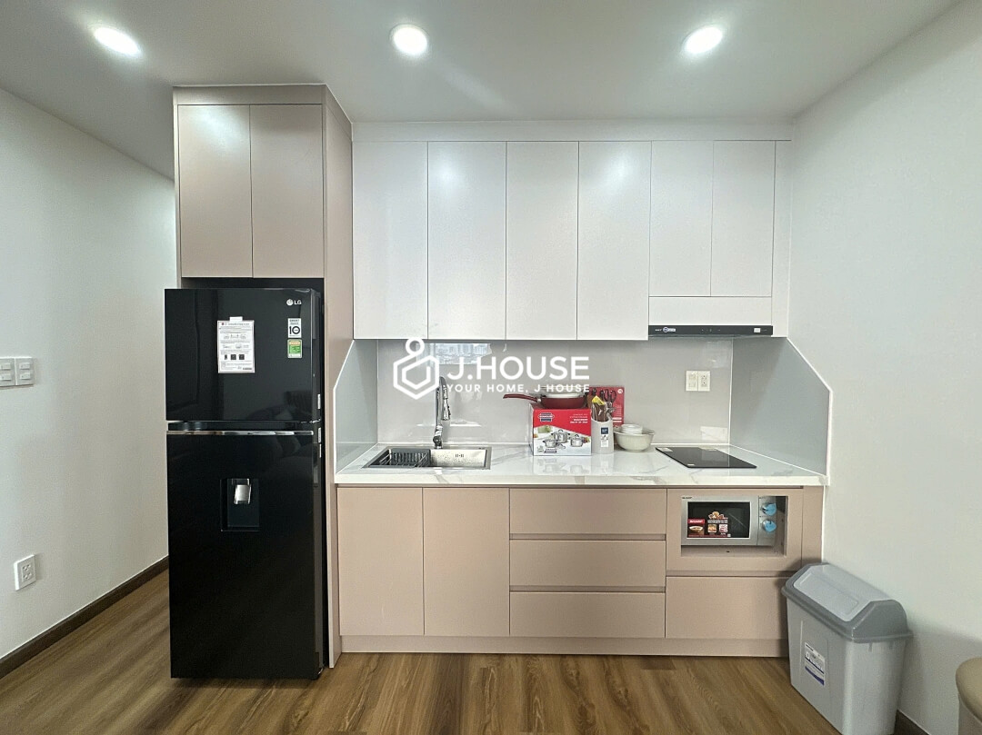 Bright studio apartment at Vo Apartment in Thao Dien, District 2, HCM
