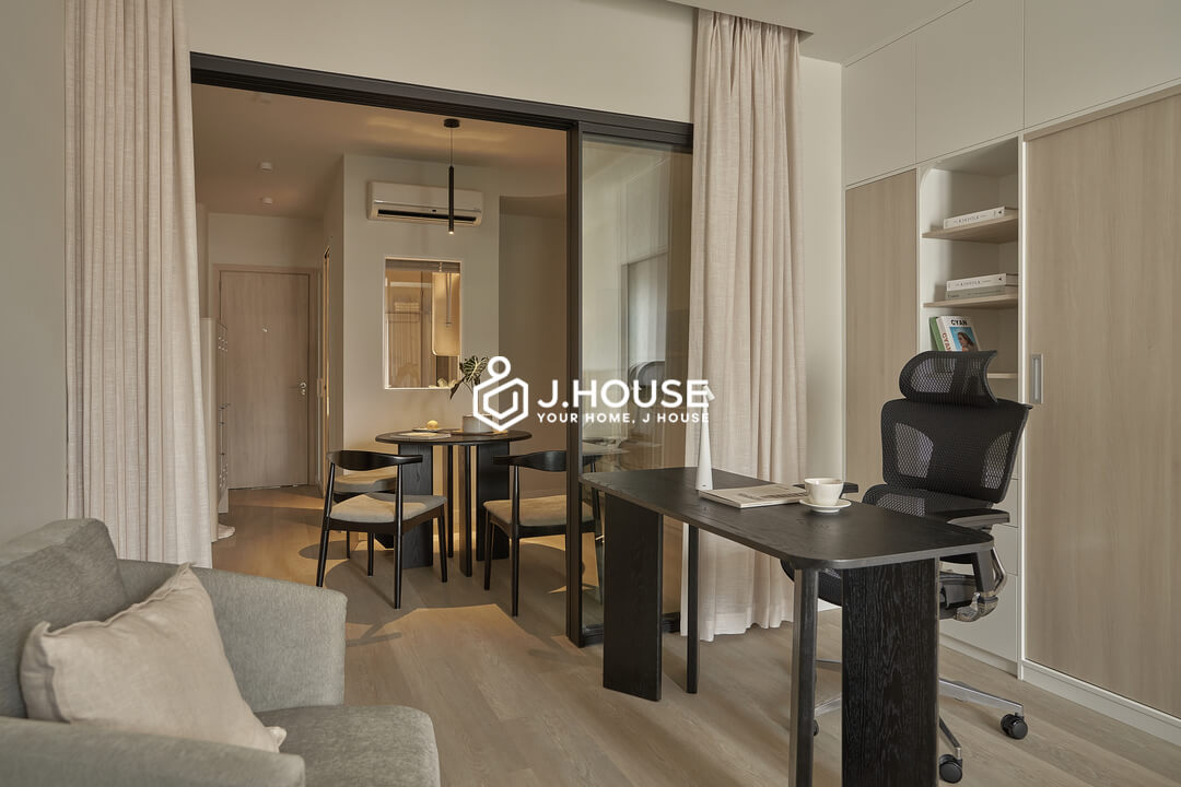 Modern 1br apartment for rent at LB Boutique Apartments, District 1, HCM