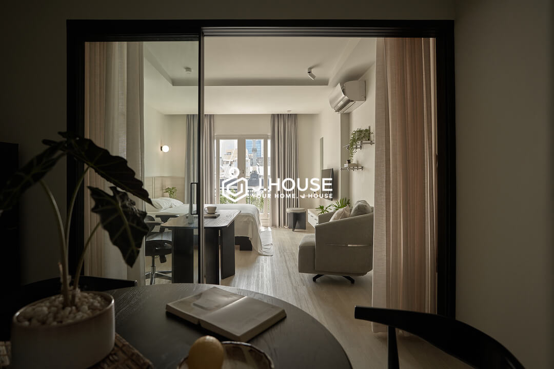 Modern 1br apartment for rent at LB Boutique Apartments, District 1, HCM