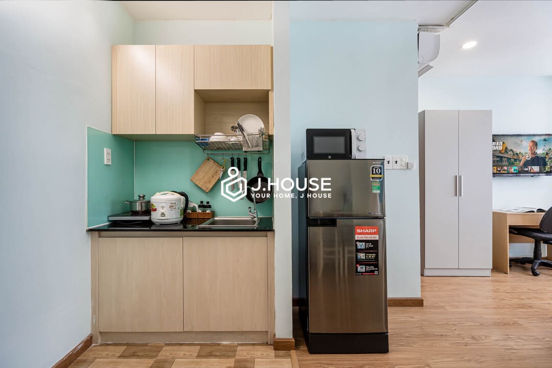 Modern serviced apartment for rent in the heart of District 1, HCMC