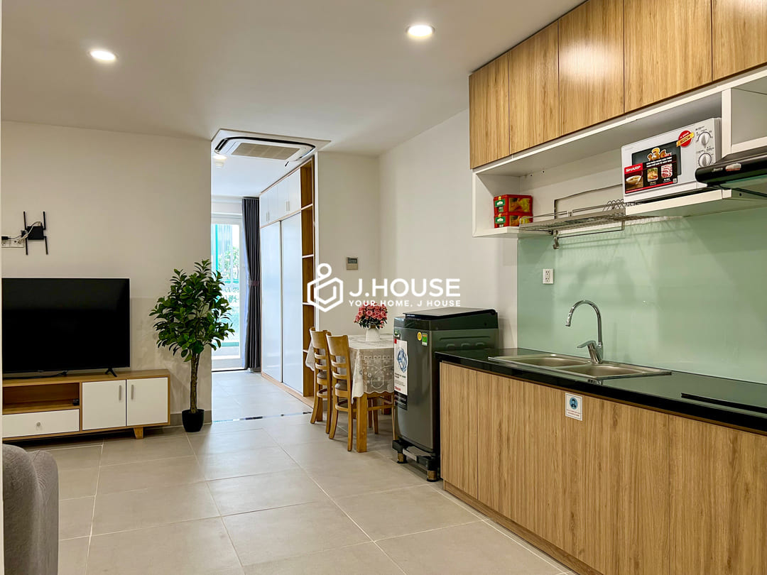 Spacious 1br apartment for rent at Sunny Apartment, Thao Dien, HCMC