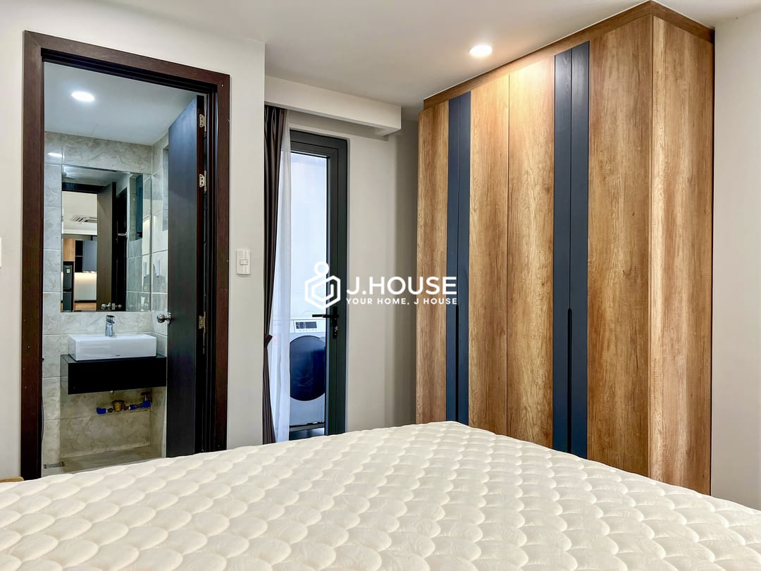 Studio apartment with balcony & bathtub at Phu My Apartment, Binh Thanh District