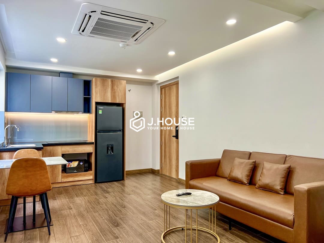 Studio apartment with balcony & bathtub at Phu My Apartment, Binh Thanh District