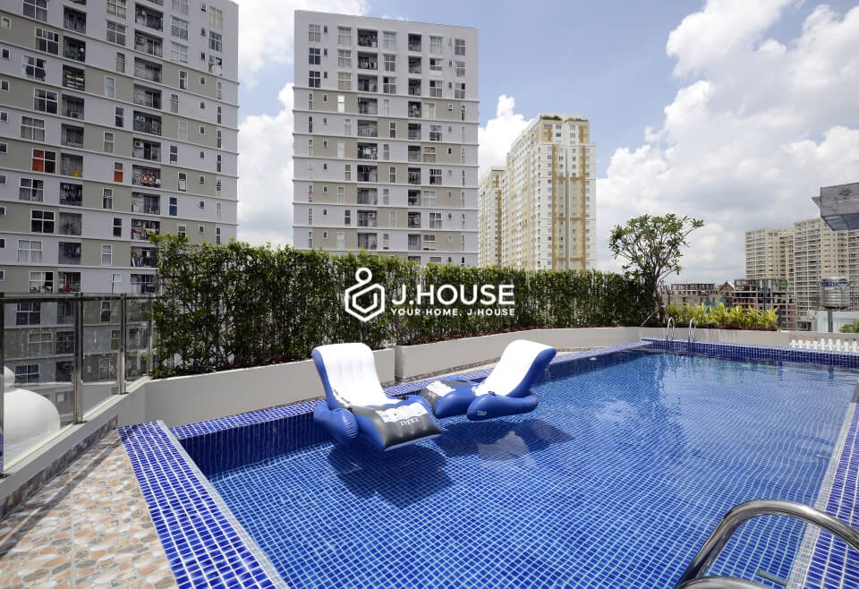 2Br apartment for rent with pool and gym at Rose 2 Apartment Thao Dien