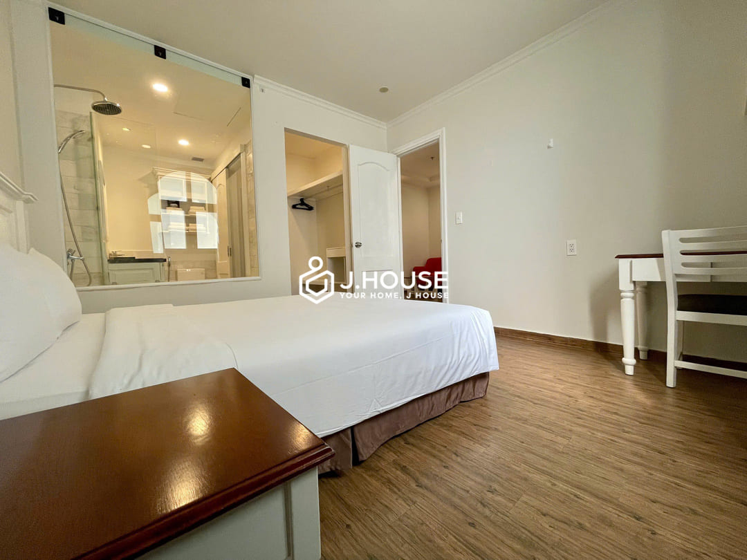2br apartment with bathtub at Genuss Serviced Apartment, Thao Dien, District 2
