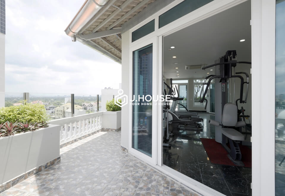 2Br apartment for rent with pool and gym at Rose 2 Apartment Thao Dien
