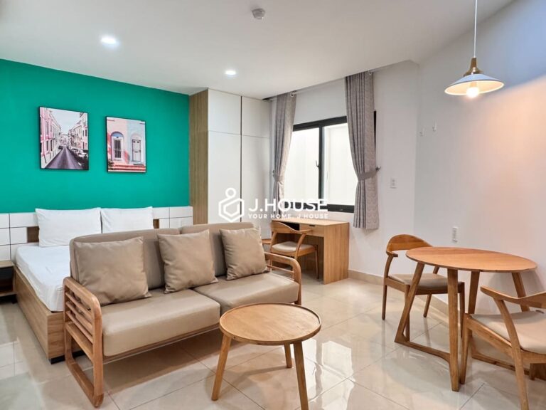 Affordable studio apartment for rent in Binh Thanh District- Anna Apartment
