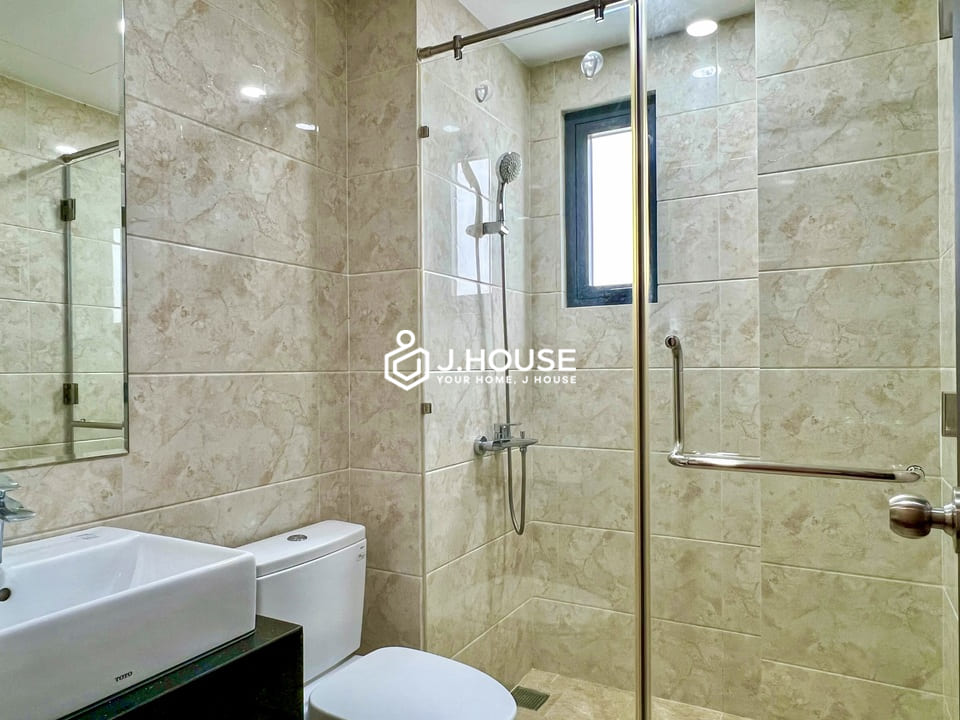 Bright studio apartment for rent at Phu My Apartment, Binh Thanh District