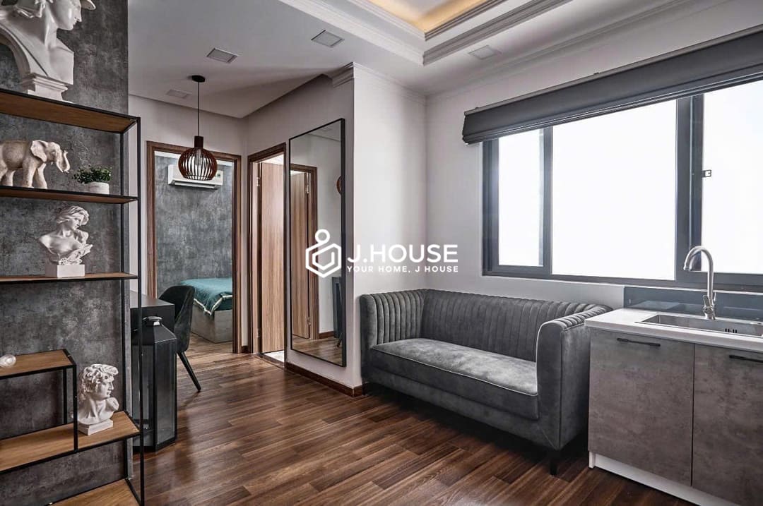Elegant 1br apartment at Lux Serviced Apartment, Tan Binh District