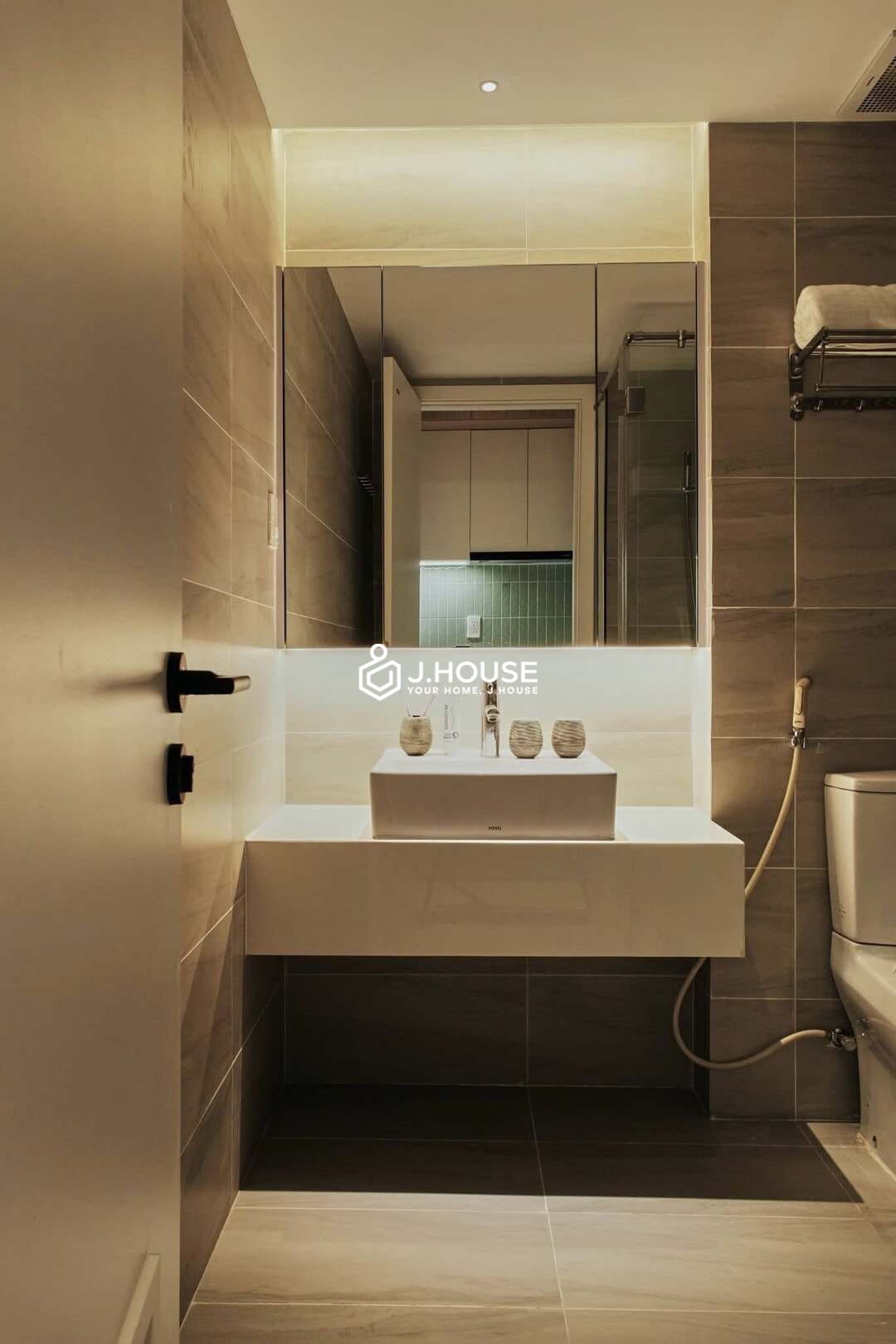 Japanese style studio apartment at Binh An Home Downtown, District 1, HCMC