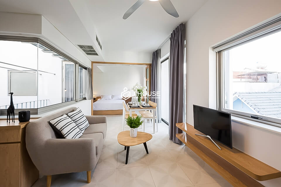 Modern 1 bedroom apartment for rent at CC Residence, Tan Binh District
