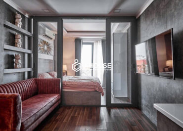 Modern 1br apartment with balcony at Lux Serviced Apartment, Tan Binh District