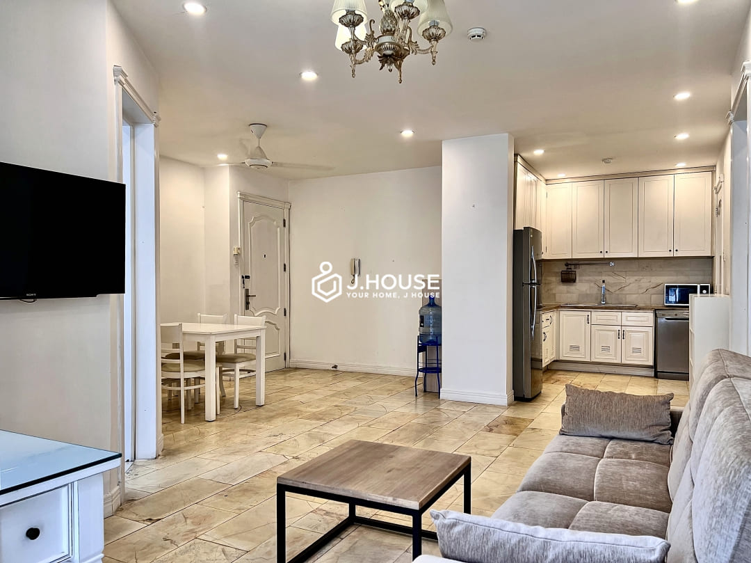 Modern 2-bedroom apartment for rent in Thao Dien, District 2, HCMC