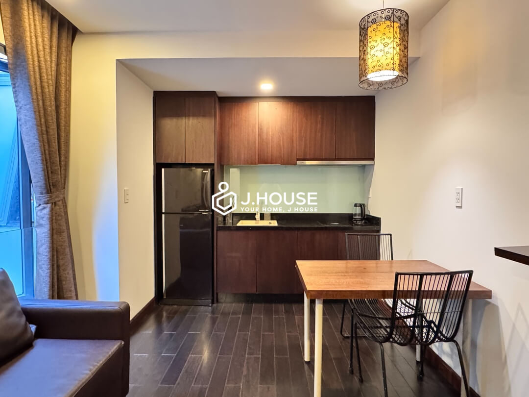 Serviced apartment next to the canal with pool in District 3, HCMC