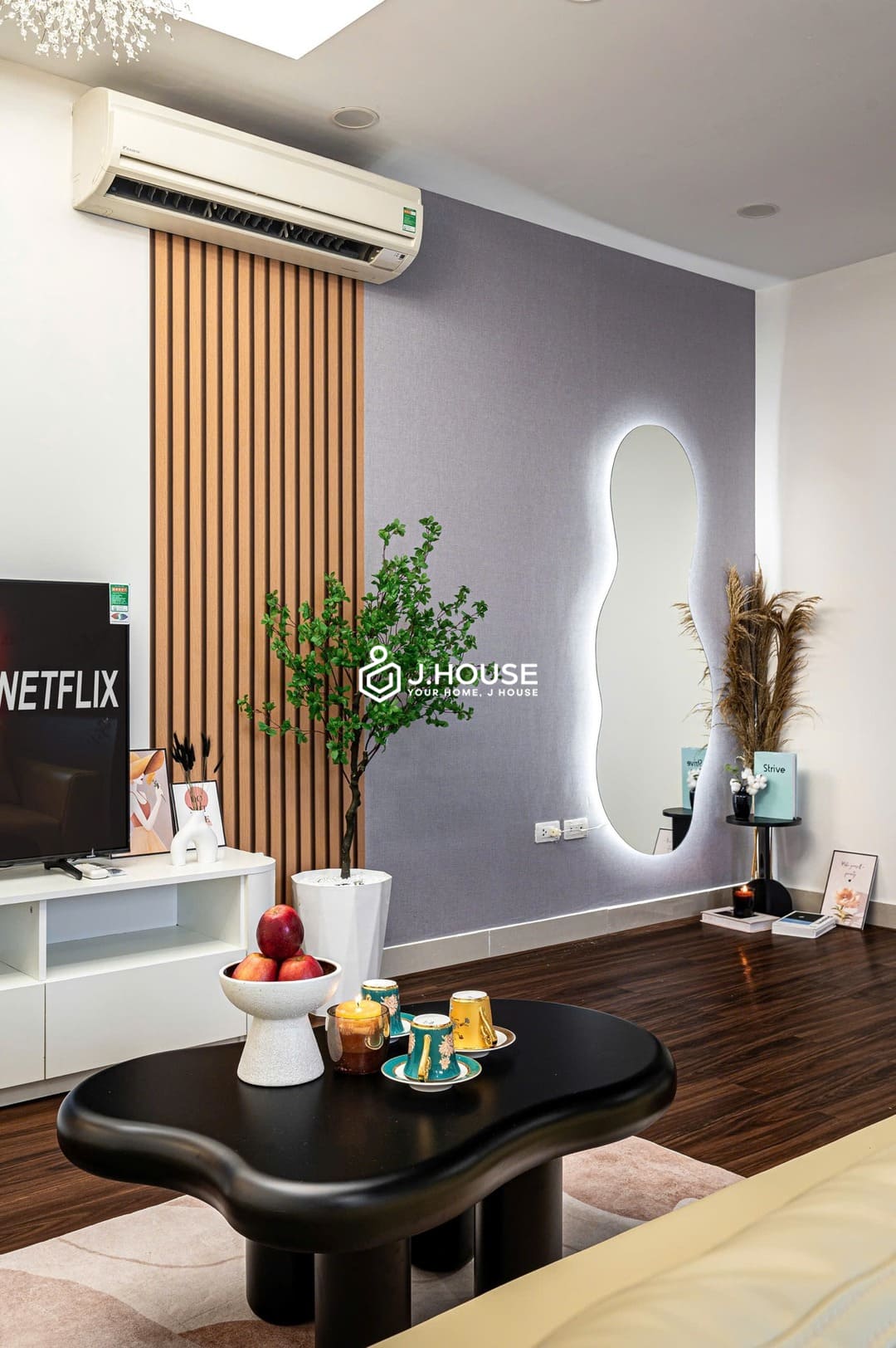 Spacious 2 bedroom apartment at BB Apartment Thao Dien, District 2, HCMC