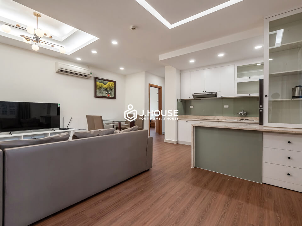 Spacious and fully furnished 2 bedroom apartment in Thao Dien, District 2