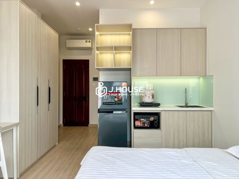 Studio apartment for rent with balcony on Phan Ton street, District 1, HCMC