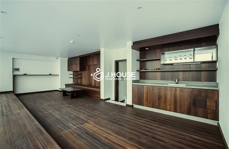 Serviced apartment next to the canal with pool in District 3, HCMC