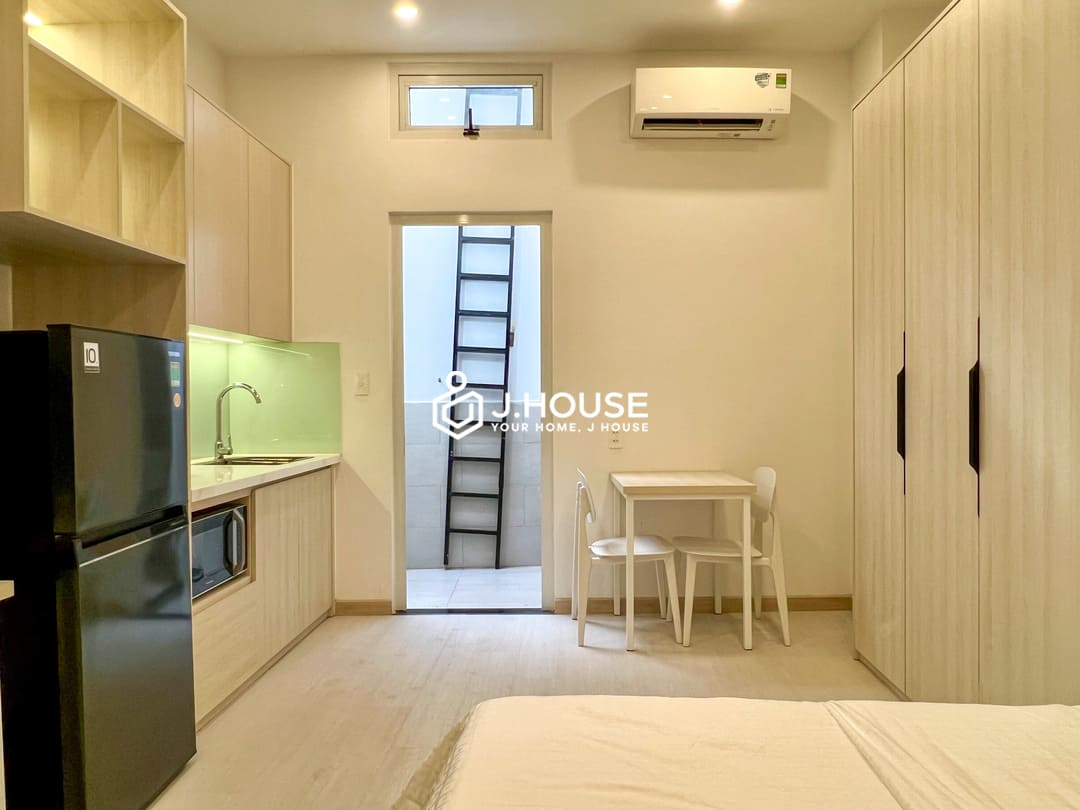 Brand new studio apartment for rent on Phan Ton street, District 1, HCMC