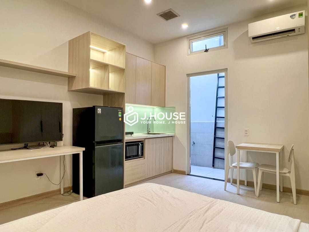 Brand new studio apartment for rent on Phan Ton street, District 1, HCMC