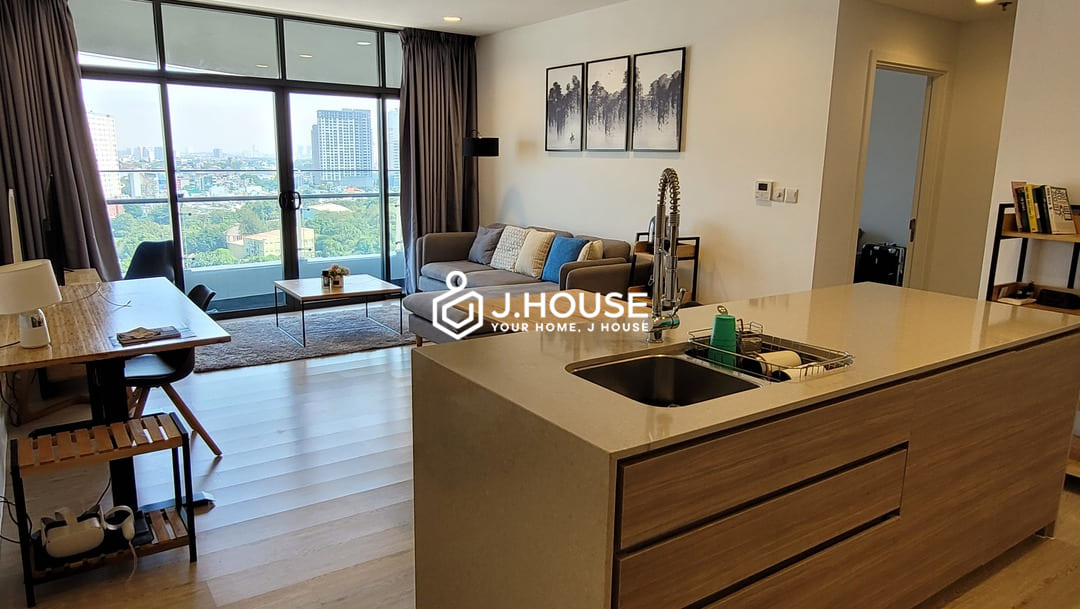 Bright & spacious 1BR at City Garden Binh Thanh, HCMC