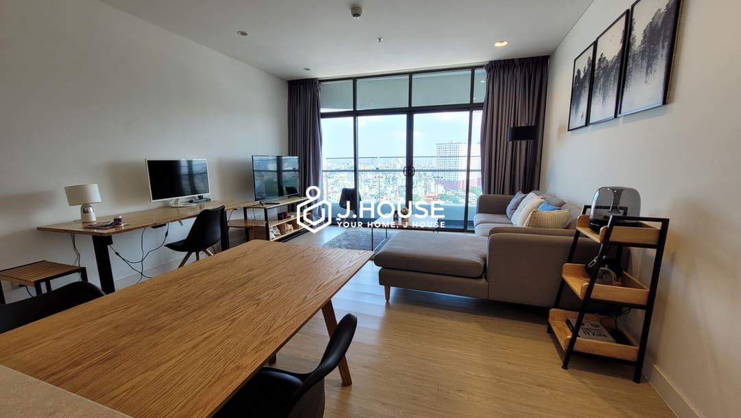 Bright & spacious 1BR at City Garden Binh Thanh, HCMC