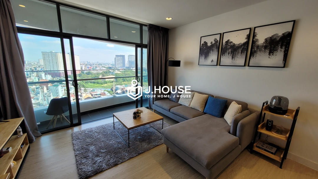 Bright & spacious 1BR at City Garden Binh Thanh, HCMC