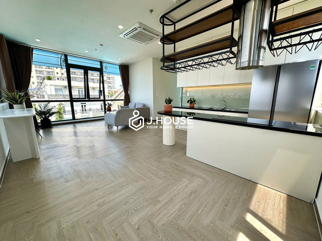Mini Penthouse 2br Apartment with pool at Genuss Apartment, Thao Dien
