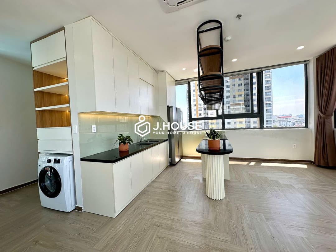 Mini Penthouse 2br Apartment with pool at Genuss Apartment, Thao Dien