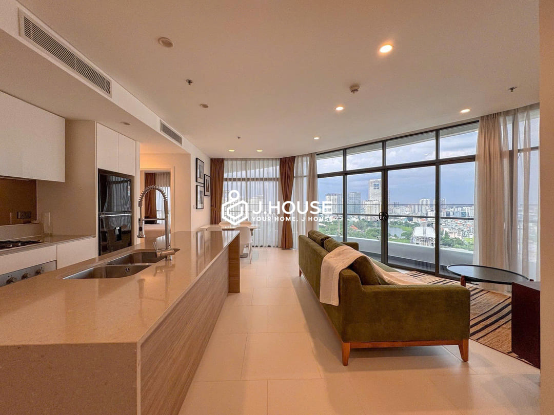Modern 2br apartment with nice view at City Garden Binh Thanh, HCMC