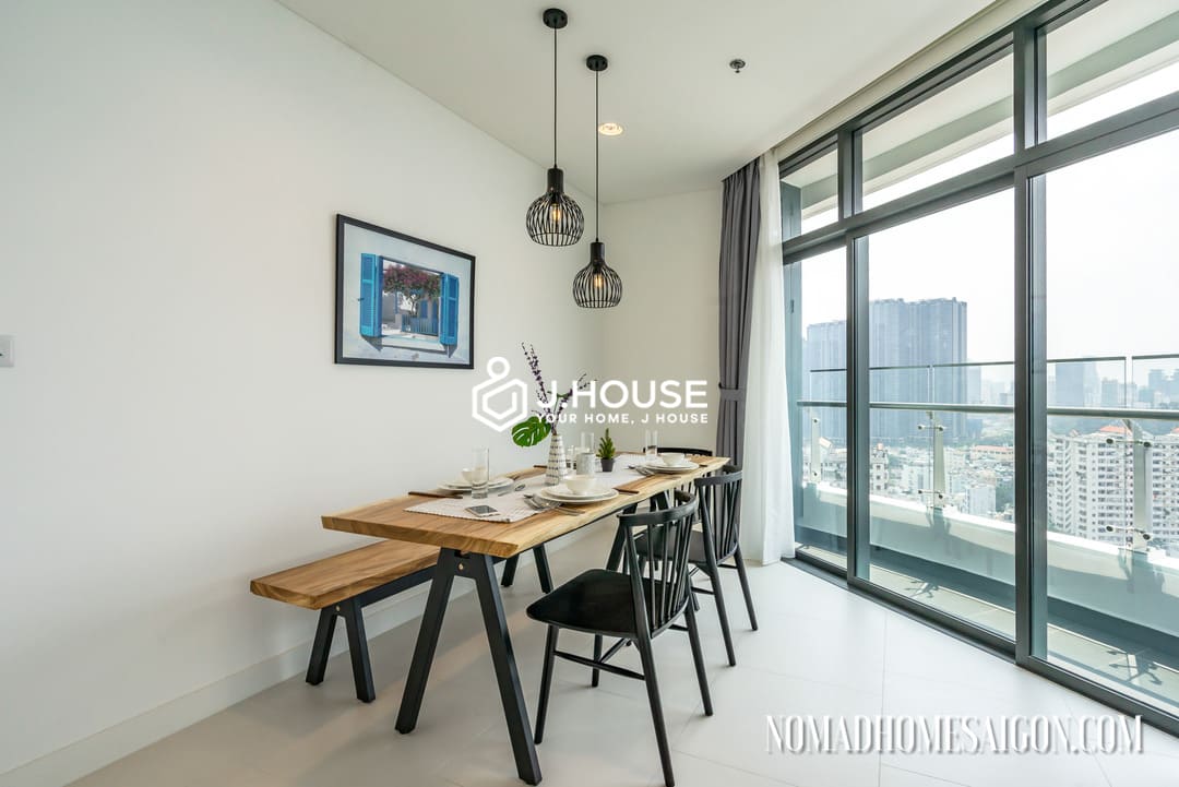 Modern 3br apartment, high floor, nice view at City Garden, Binh Thanh, HCMC