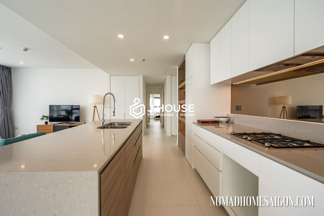 Modern 3br apartment, high floor, nice view at City Garden, Binh Thanh, HCMC