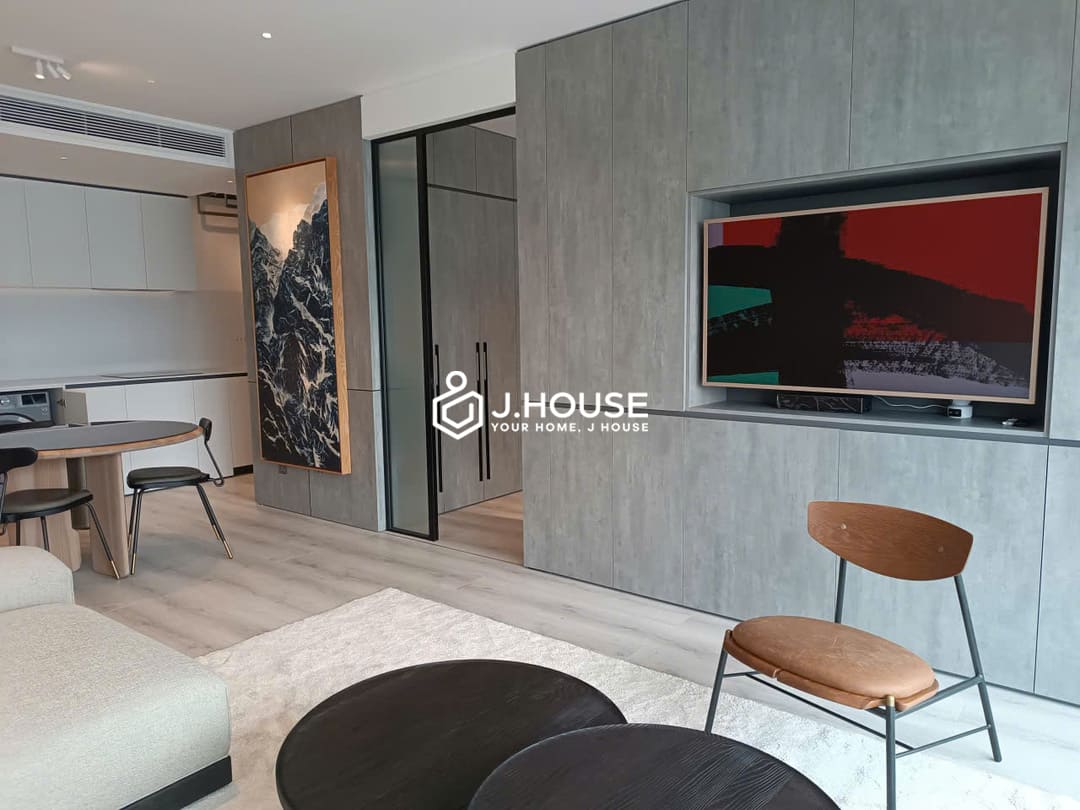 Modern and luxury 1br apartment for rent at City Garden Binh Thanh