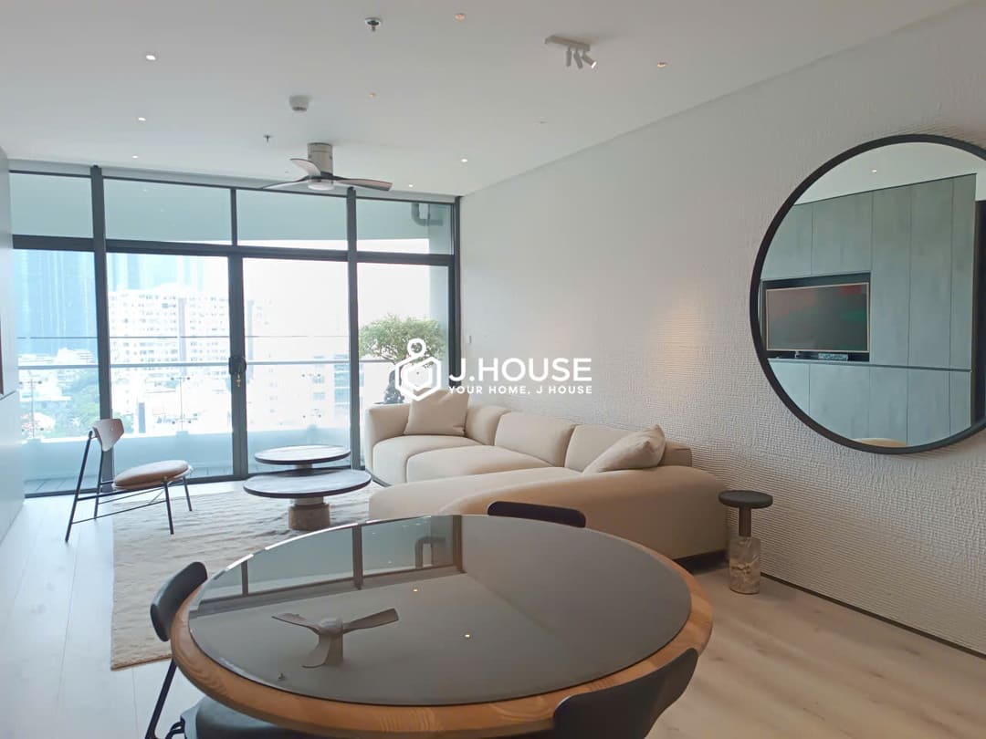 Modern and luxury 1br apartment for rent at City Garden Binh Thanh