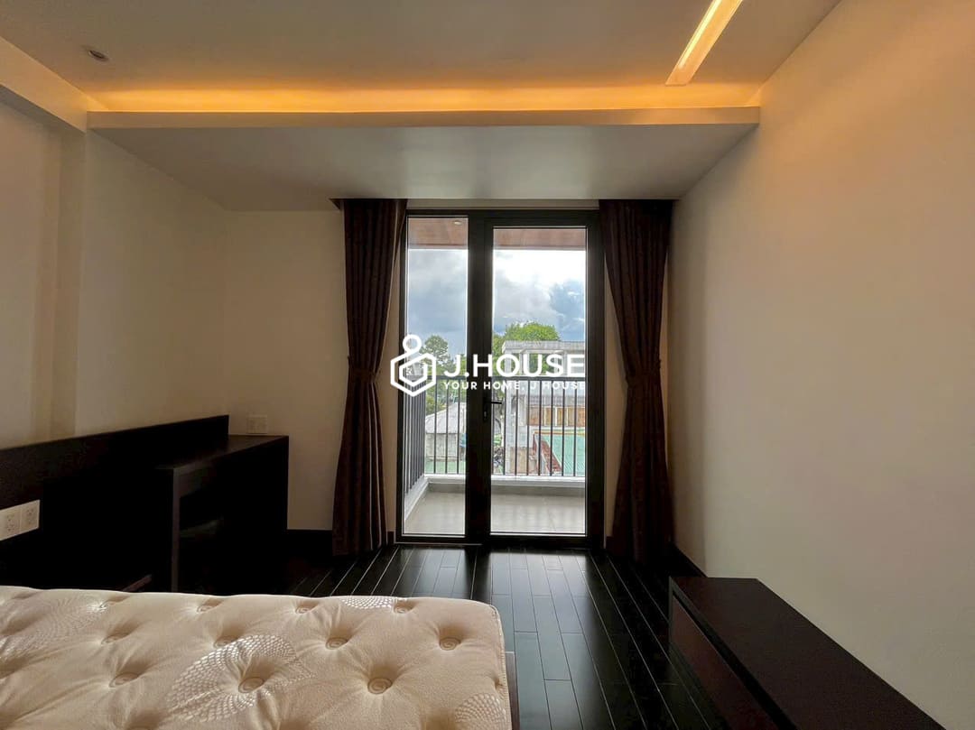 Spacious 2-bedroom apartment with swimming pool in District 3, HCMC