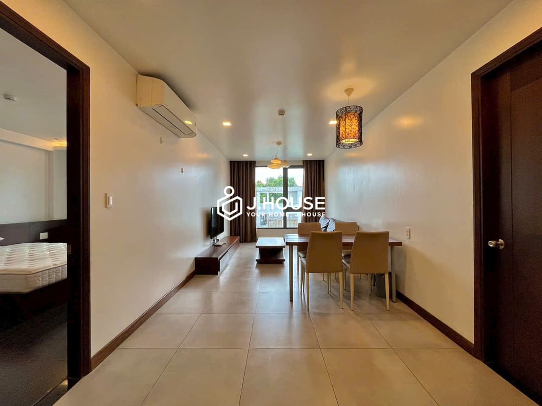 Spacious 2-bedroom apartment with swimming pool in District 3, HCMC