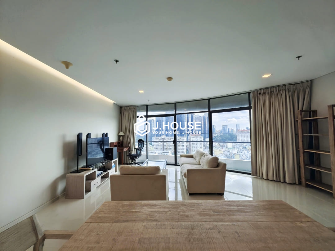 Spacious 2 br apartment at good price at City Garden Binh Thanh, HCMC