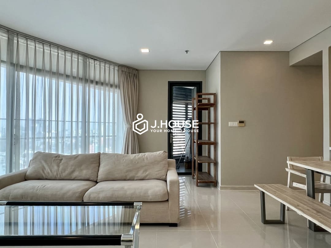 Spacious 2 br apartment at good price at City Garden Binh Thanh, HCMC