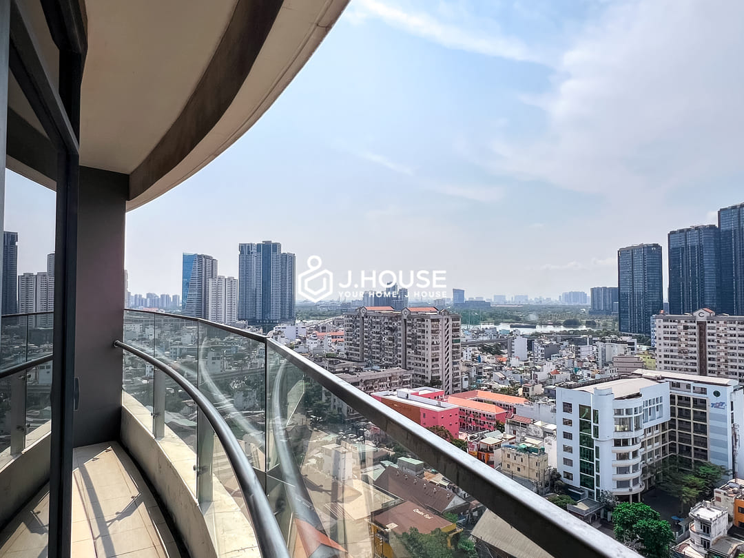 Spacious 2 br apartment at good price at City Garden Binh Thanh, HCMC