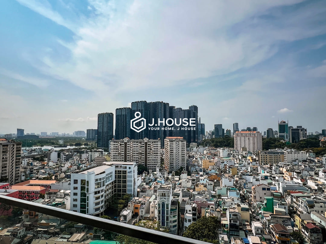 Spacious 2 br apartment at good price at City Garden Binh Thanh, HCMC