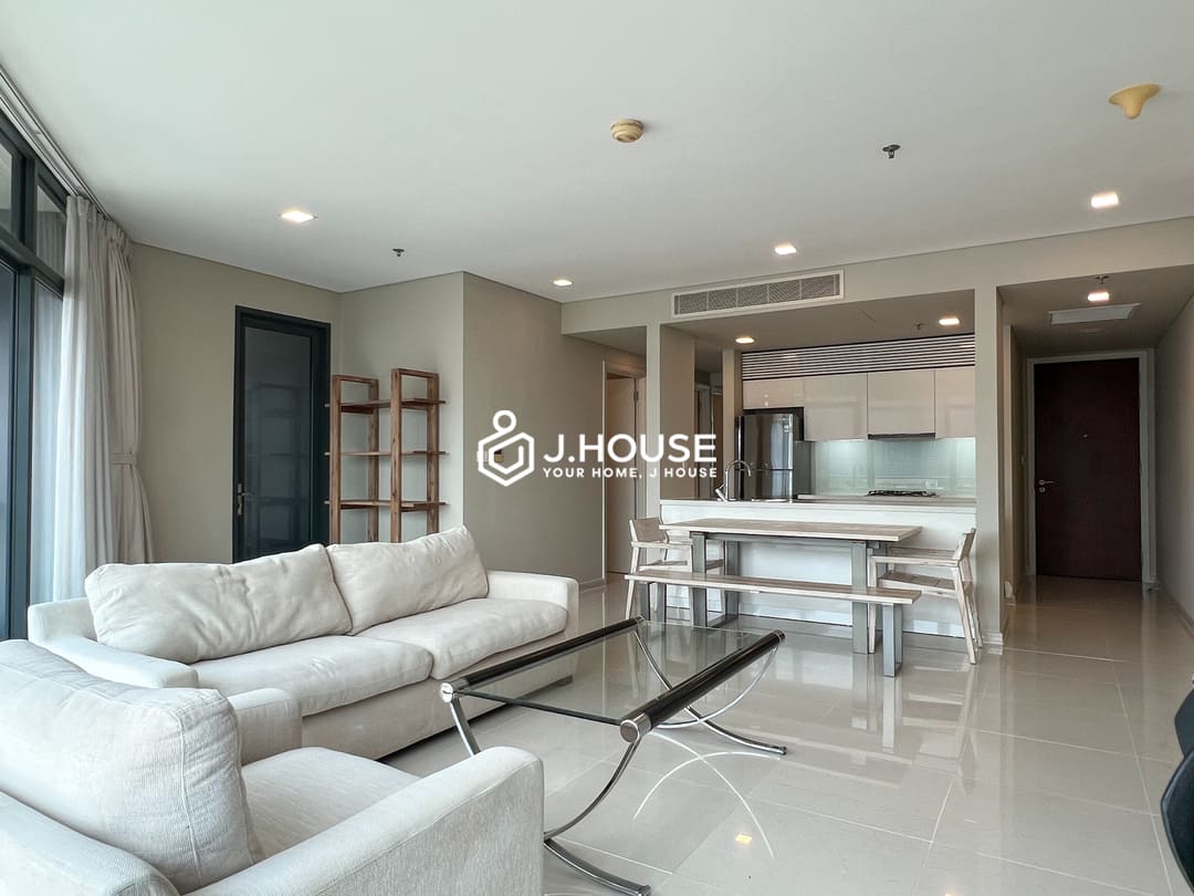 Spacious 2 br apartment at good price at City Garden Binh Thanh, HCMC