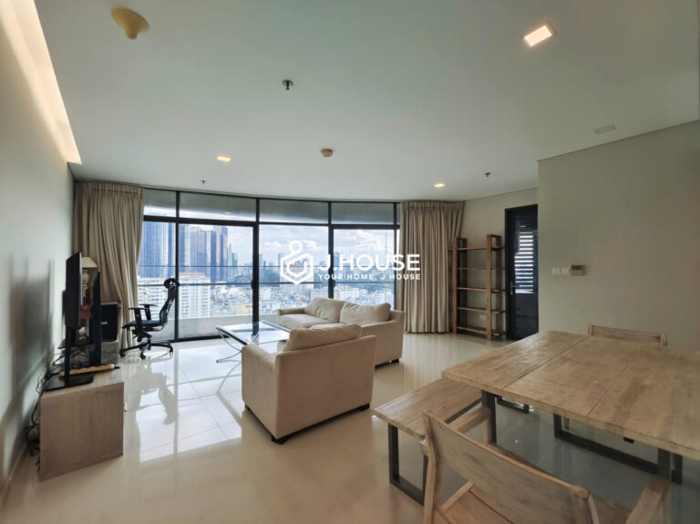 Spacious 2 br apartment at good price at City Garden Binh Thanh, HCMC