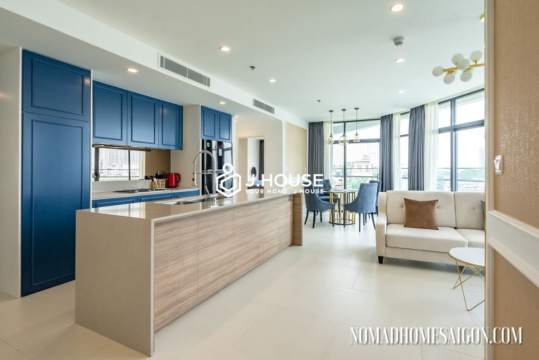 Spacious 2br apartment for rent at City Garden Binh Thanh, HCMC