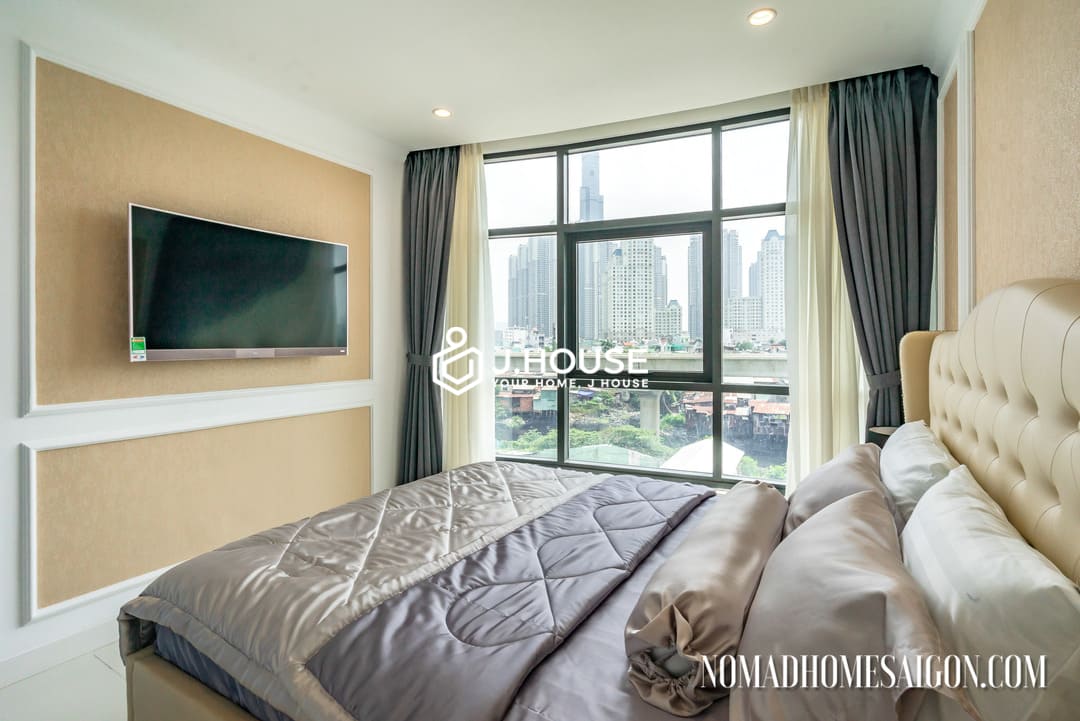 Spacious 2br apartment for rent at City Garden Binh Thanh, HCMC